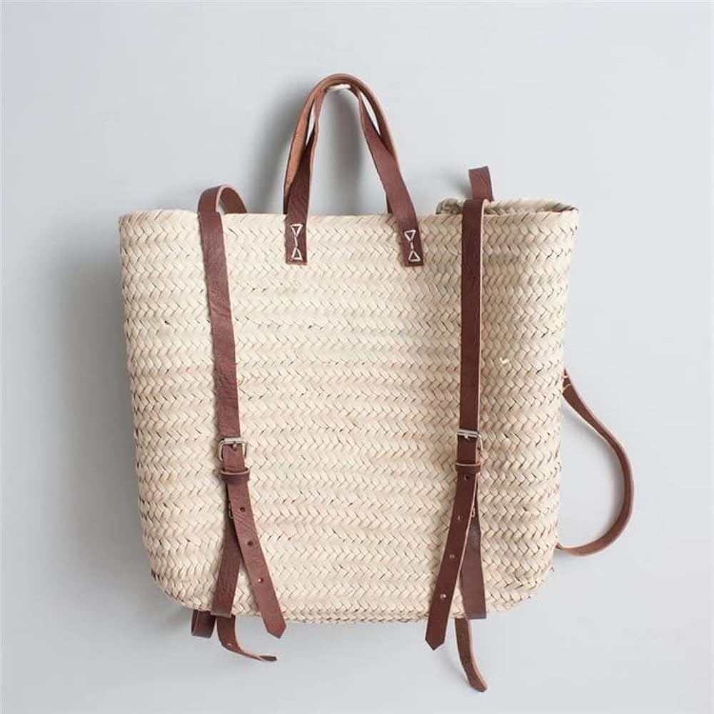 バッグ French Baskets Amazon.com: French Basket with Double Flat Leather Handles